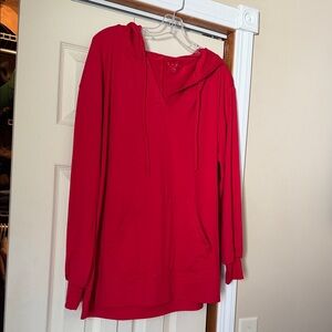 Livi Active Red Hoodie Sweatshirt